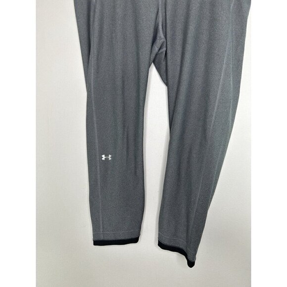 Under Armour Women HeatGear Armour Compression Ankle Crop Gray Size 2XL - Picture 3 of 11